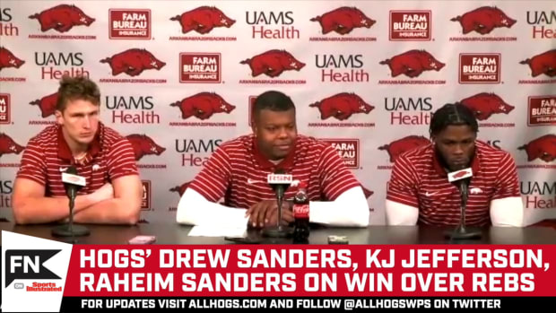 111922-Drew Sanders-KJ Jefferson-Raheim Sanders-Ole Miss-ah